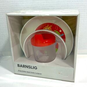 IKEA Barnslig Child’s Dish Set #21385 NIB 2007 Made in Holland